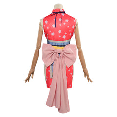 Anime One Piece Nami Pink Outfits Cosplay Costume Halloween Carnival Suit