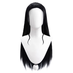 Anime One Piece Nico Robin Black Wig Cosplay Accessories Halloween Carnival Props