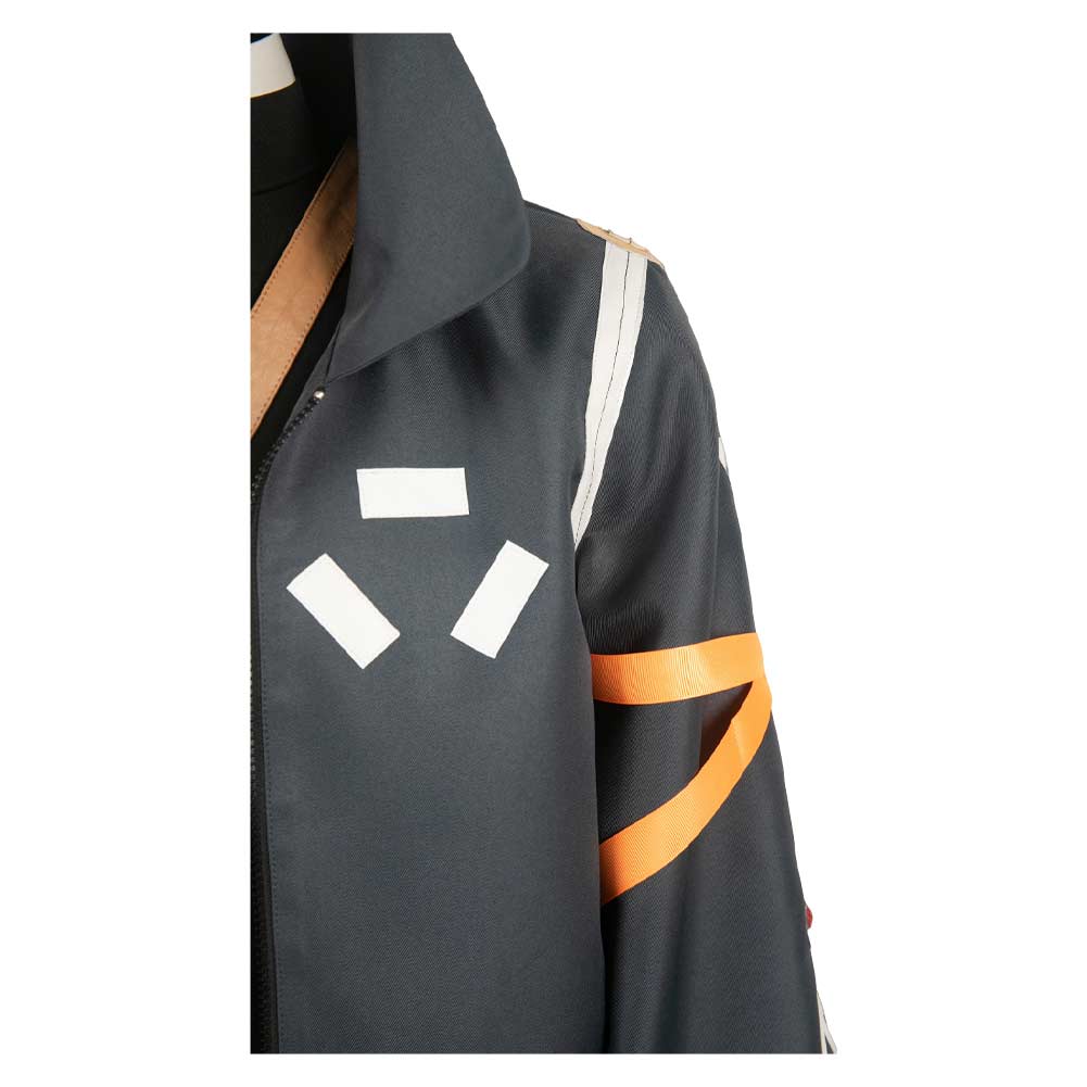One Piece Egghead Arc Roronoa Zoro Gray Coat Set Outfits
