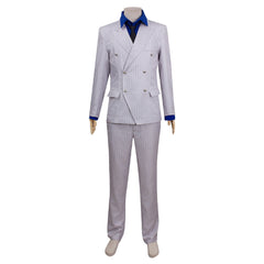 Anime One Piece Sanji White Set Outfits Cosplay Costume Halloween Carnival Suit