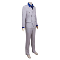 Anime One Piece Sanji White Set Outfits Cosplay Costume Halloween Carnival Suit