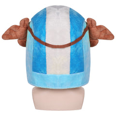 Anime One Piece Tony Tony Chopper Egghead Blue Hat Cosplay Accessories Halloween Carnival Props