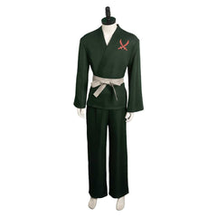Anime One Piece Zoro Black Set Outfits Cosplay Costume Halloween Carnival Suit