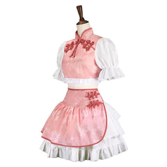 Anime Puella Magi Madoka Magica Kaname Madoka Pink Dress Set Outfits Cosplay Costume Halloween Carnival Suit