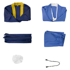 Anime The Apothecary Diaries Jinshi Blue Set Outfits Cosplay Costume Halloween Carnival Suit