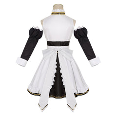 Anime The Vexations of a Shut-In Vampire Princess (2023) Villhaze White Dress Outfits Cosplay Costume Suit