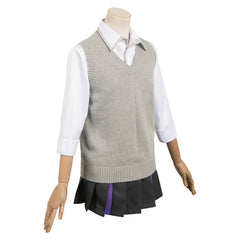 Anime Whisper Me a Love Song 2024 Asanagi Yori ​Gray Vest Set Outfits ​Cosplay Costume Halloween Carnival Suit