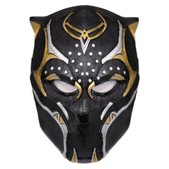 Black Panther: Wakanda Forever-New Black Panther Mask Cosplay Latex Masks Helmet Masquerade Halloween Party Costume Props