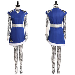 Movie Zombies 3 Addison Alien Cosplay Costume Top Skirt Outfits Halloween Carnival Suit