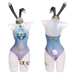 Game Genshin Impact Nilou Cosplay Costume Bunny Girls Outfits Halloween Carnival Suit