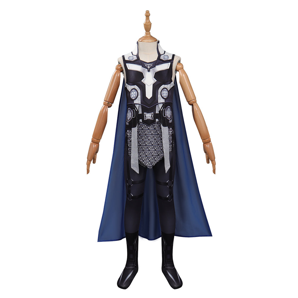 KIds Children Movie Thor: Love and Thunder (2022) Valkyrie Cosplay Costume Outfits Halloween Carnival Suit