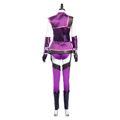 Game Mortal Kombat 11 Mileena Purple Set Cosplay Costume Halloween Carnival Suit