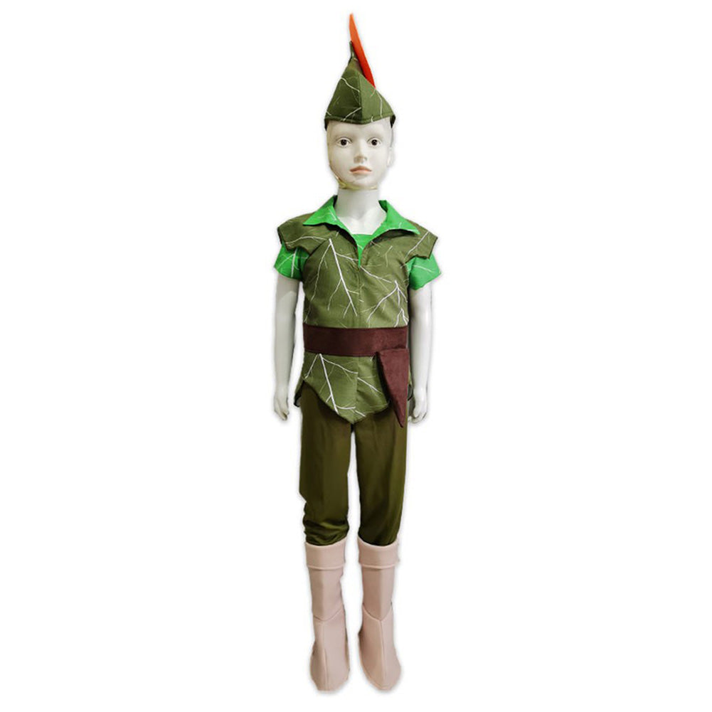 Kids Children Movie Peter Pan Cosplay Costume Outfits Halloween Carnival Suit