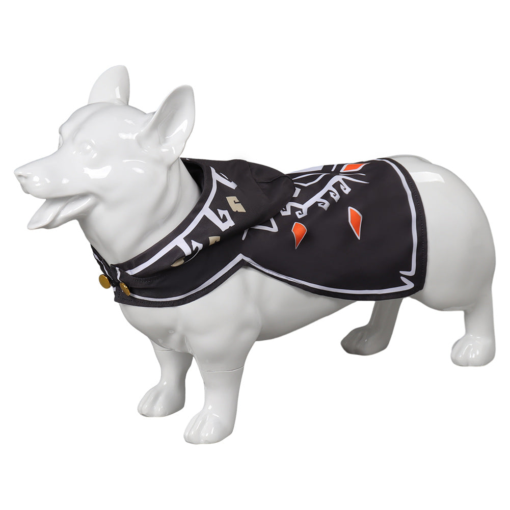 The Legend of Zelda: Tears of the Kingdom Link Pet Dog Cloak ​Outfits Cosplay Costume Halloween Carnival Suit
