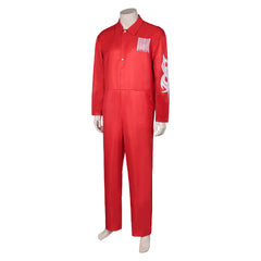 Bank Slipknot Joey Jordison Red Team Set Outfits Cosplay Costume Halloween Carnival Suit