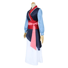 Kids Girls Movie Mulan Cosplay Costume Outfits Halloween Carnival Party Suit