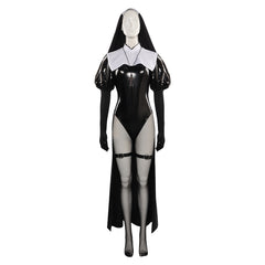 Black Sexy Jumpsuit Outfits Cosplay Costume Halloween Carnival Suit-Coshduk