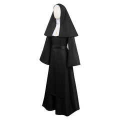 Movie The Nun 2023 The Nun Cosplay Costume Outfits Halloween Carnival Suit