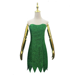 Tinker Bell Cosplay Costume Dress Halloween Carnival Disguise Suit