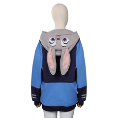 Zootopia Judy Original Cosplay Costume Hoodies Coat Halloween Carnival Party Suit-Coshduk