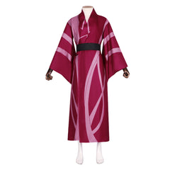 Anime Uzui Tengen Pink Bathrobe Outfits Cosplay Costume Suit