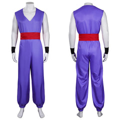 Anime Dragon Ball Super : Super Hero Son Gohan Cosplay Costume Outfits Halloween Carnival Suit