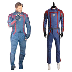 Movie Guardians of the Galaxy Vol.3 Star-Lord Peter Quill Cosplay Costume Outfits Halloween Carnival Suit