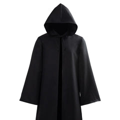 Black Cape Cosplay Costume Halloween Carnival Suit