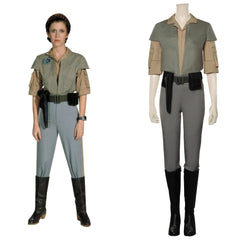 Movie Return of the Jedi-Leia Organa Solo Cosplay Costume Outfits Halloween Carnival Suit