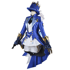 Genshin Impact Focalors  Cosplay Costume Halloween Carnival Disguise Suit