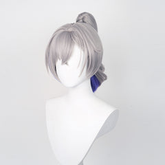 Honkai: Star Rail Silver Wolf Cosplay Wig Heat Resistant Synthetic Hair Carnival Halloween Props