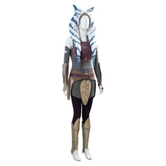 TV Ahsoka 2023 Ahsoka Tano Women Dress Outfit Halloween Carnival Costume Cosplay Costume