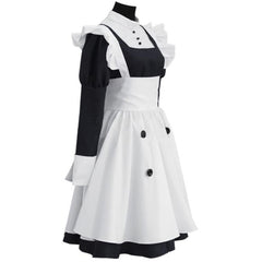 Anime Black Butler Mey Rin Cosplay Costume Lolita Maid Dress Outfits Halloween Carnival Suit