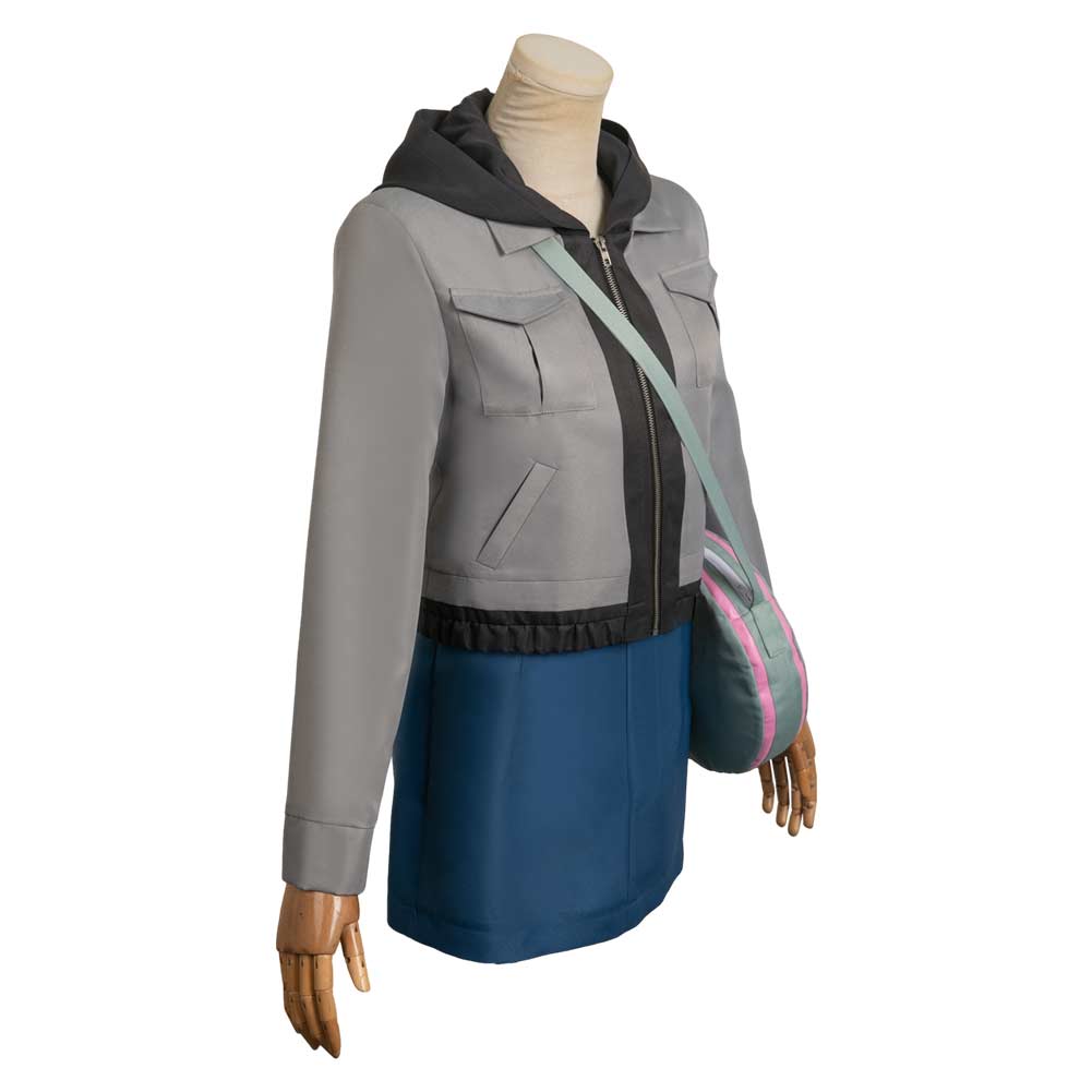 Scott Pilgrim Takes Off 2023 Ramona Flowers Blue Set Cosplay Costume Outfits Halloween Carnival Suit