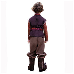 Kids Children Frozen Kristoff Cosplay Costume Outfits Halloween Carnival Party Disguise Suit
