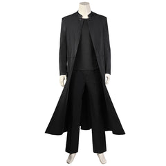 The Matrix: Resurrections Neo Cosplay Costume Coat Pants Outfits Halloween Carnival Suit