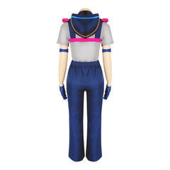 Anime Jodio Joestar Blue Jumpsuit Cosplay Costume Outfits Halloween Carnival Suit