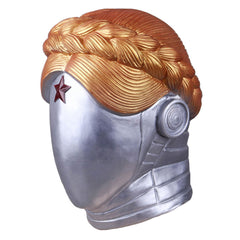 Atomic Heart Female Robot Atomic Cos Heart Dixie Mask Cosplay Latex Masks Helmet Masquerade Halloween Party Costume Props