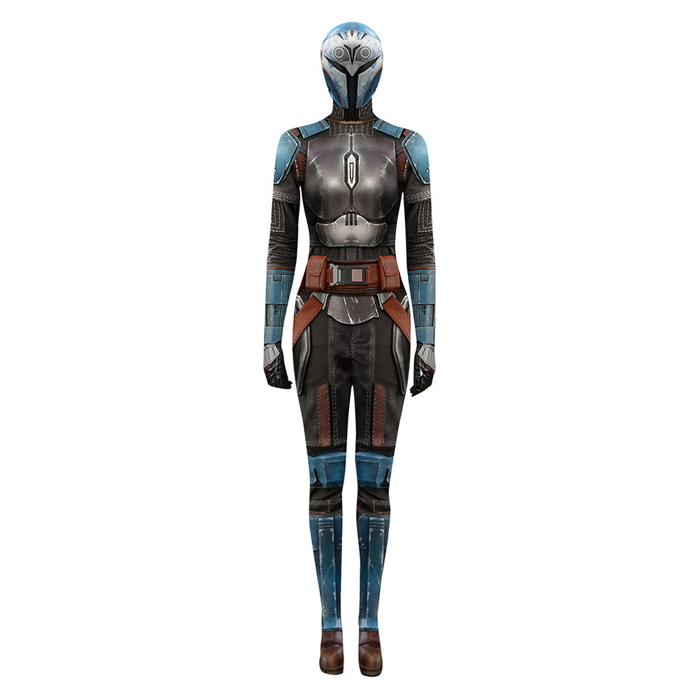 The Mandalorian 3 Bo-Katan Kryze Cosplay Costume Jumpsuit Halloween Carnival Party Disguise Suit