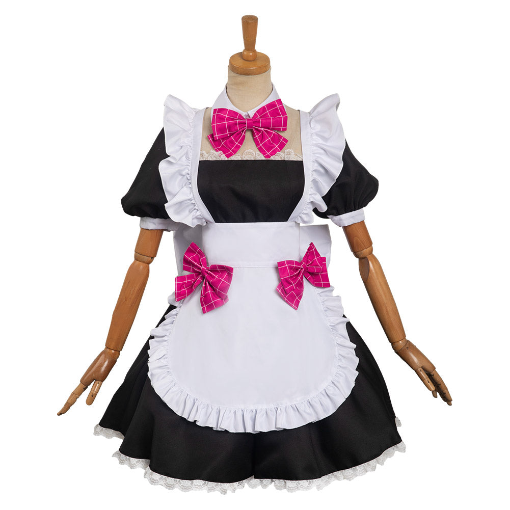 Anime Oshi no Ko Hoshino Ai Lolita Maid Dress Outfits Cosplay Costume Halloween Carnival Suit