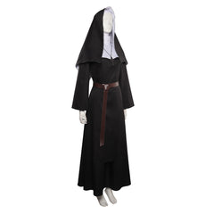 Movie The Nun 2 2023 The Nun Cosplay Costume Outfits Halloween Carnival Suit 