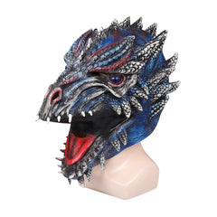TV House Of The Dragon Dragon Mask Cosplay Latex Masks Helmet Masquerade Halloween Props