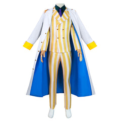 Anime One Piece Borsalino Cosplay Costume Outfits Halloween Carnival Suit