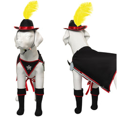 Puss in Boots: The Last Wish Pet Clothing Hat Cosplay Costume Wraps Halloween Carnival Party Disguise Suit 
