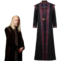 TV House of the Dragon Viserys Targaryen Cosplay Costume Outfits Halloween Carnival Suit