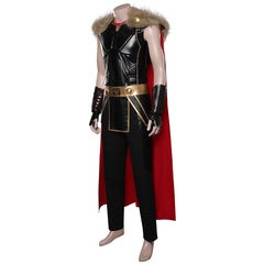 Movie Thor: Love and Thunder Mighty Thor Cosplay Costume Outfits Halloween Carnival Suit