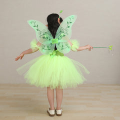 Peter Pan & Wendy Tinker Bell Cosplay Costume Kids Girls Tutu  Dress Outfits Halloween Carnival Party Disguise Suit