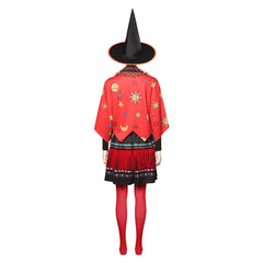 Hocus Pocus-Dani Dennison Cosplay Costume Coat Skirt Hat Outfits Halloween Carnival Suit