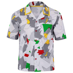 TV Stranger Things 4 Dustin Henderson Cosplay 3D Print T-shirt Short Sleeve Shirt Halloween Carnival Suit