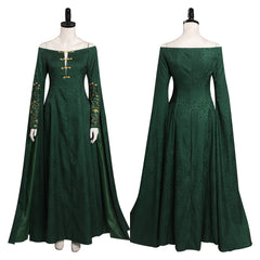 TV House Of The Dragon Alicent Hightower Cosplay Costume Green Dress Outfits Halloween Carnival Suit